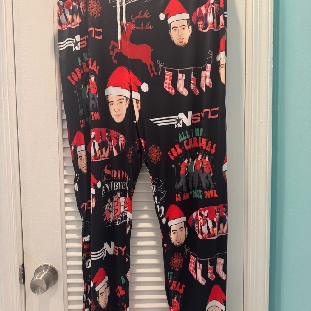 NWOT *Nsync Christmas Pajama Set - Picture 8 of 9